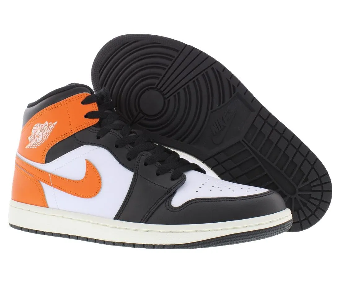Jordan 1 Mid Starfish Black sneakers uomo 42.5 EU