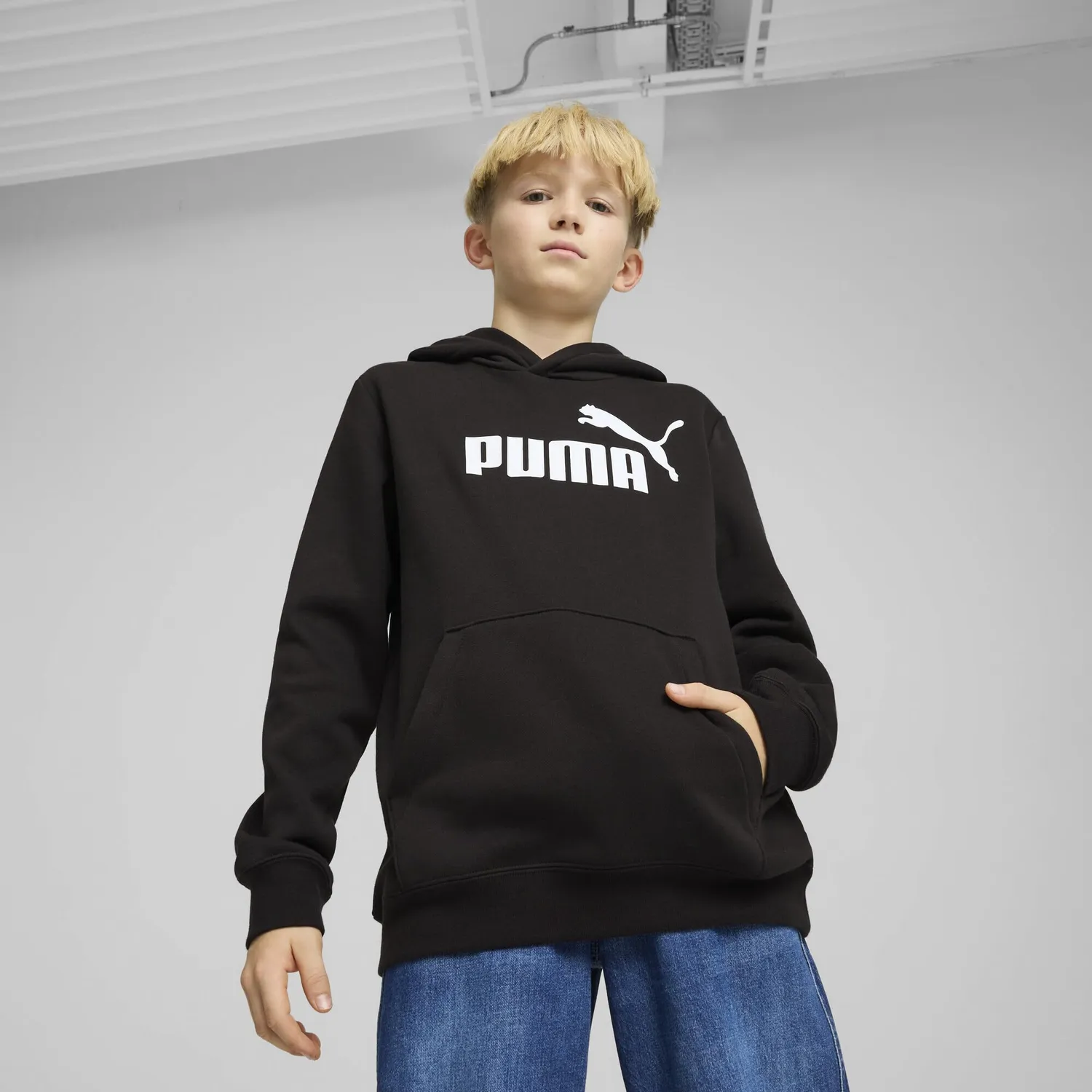 Puma teamLIGA maglia calcio uomo zip nera