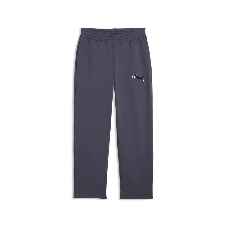 Puma Essentials Sequins Comfort Pants pile donna marrone