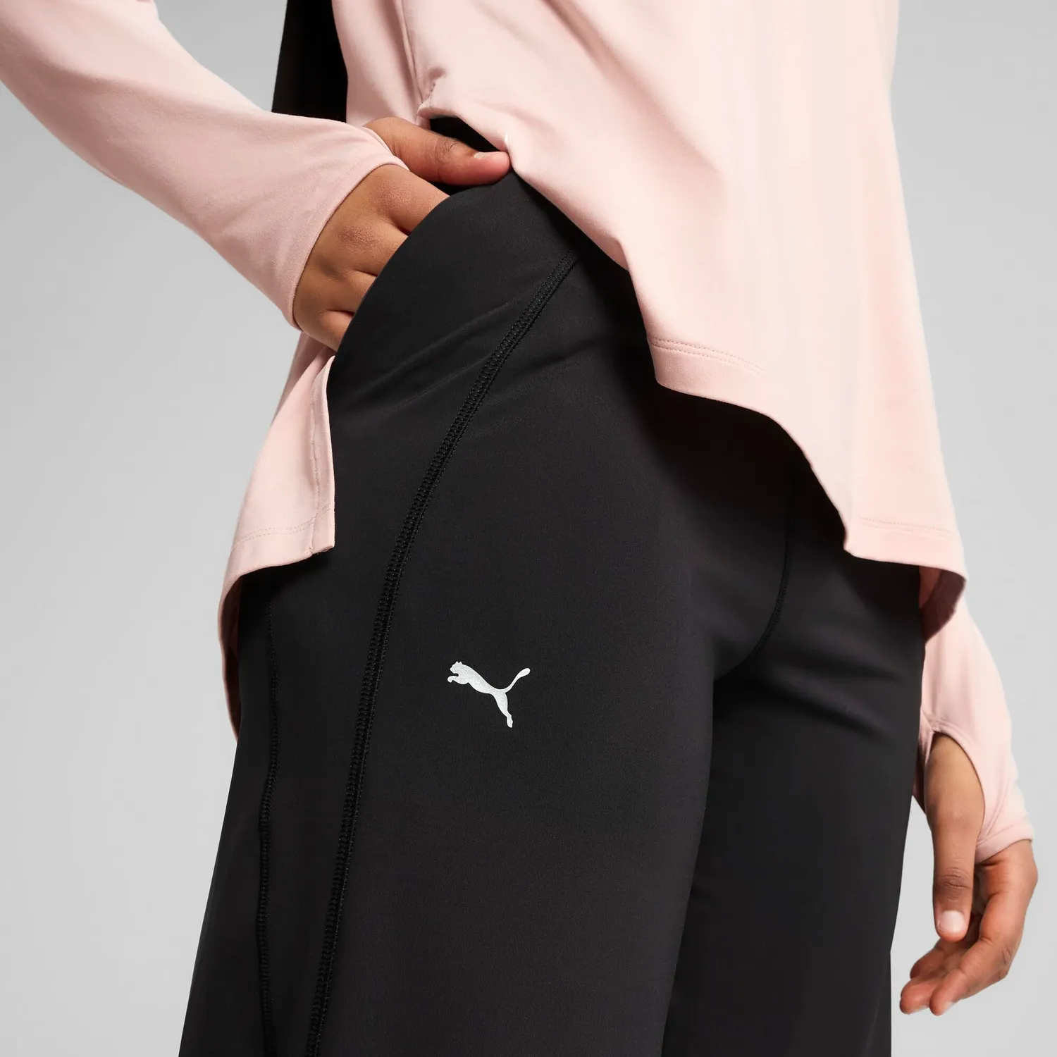 PUMA Modest Pants pantaloni donna taglia S neri