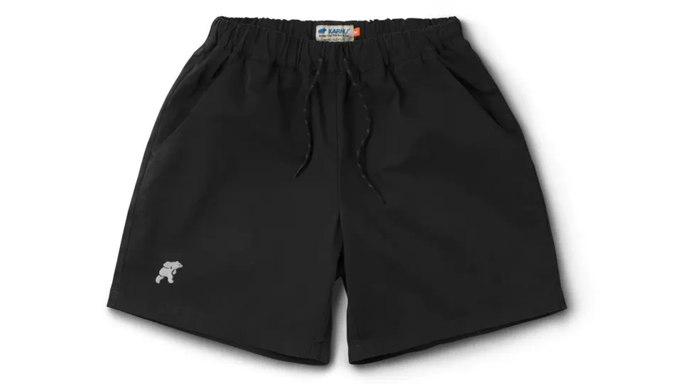 Karhu Trampas Pantaloncini Corti Uomo Neri Cotone