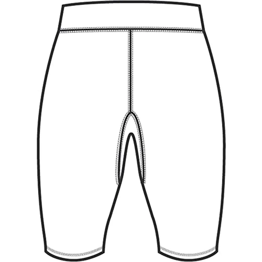 Puma Liga Baselayer pantaloncini termici bimbo bianchi 128
