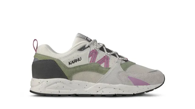 Karhu Fusion 2.0 scarpe Dark Gull Gray Lilas traspiranti