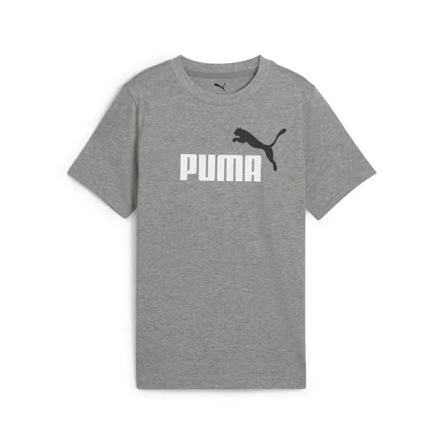 Puma Essentials No.1 Logo t-shirt ragazzi ruby cotone