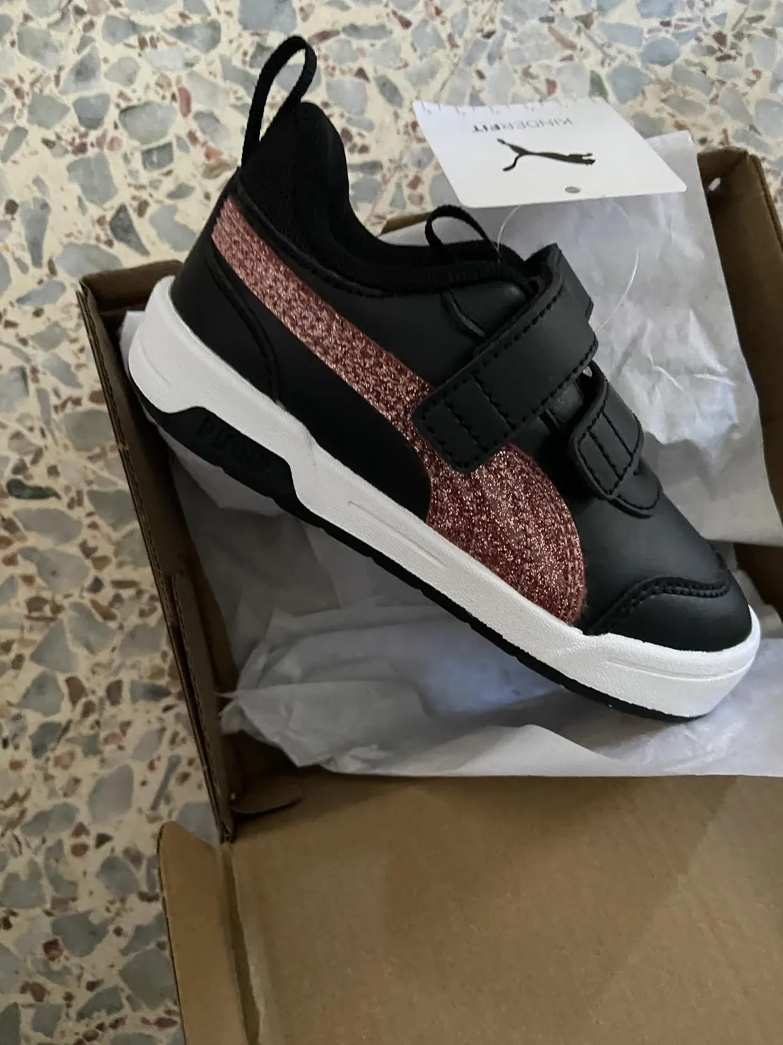Puma Multiflex 2 Glitz FS V Inf sneaker bianco argento