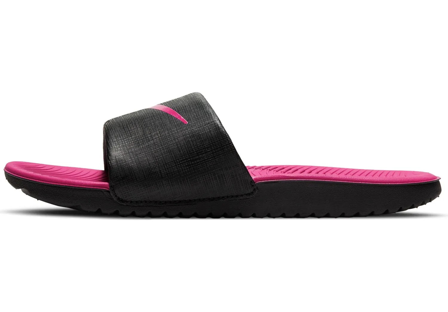 Nike Kawa ciabatte bambino nero bianco piscina