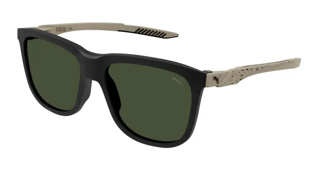 PUMA PU0395S occhiali da sole neri squadrati