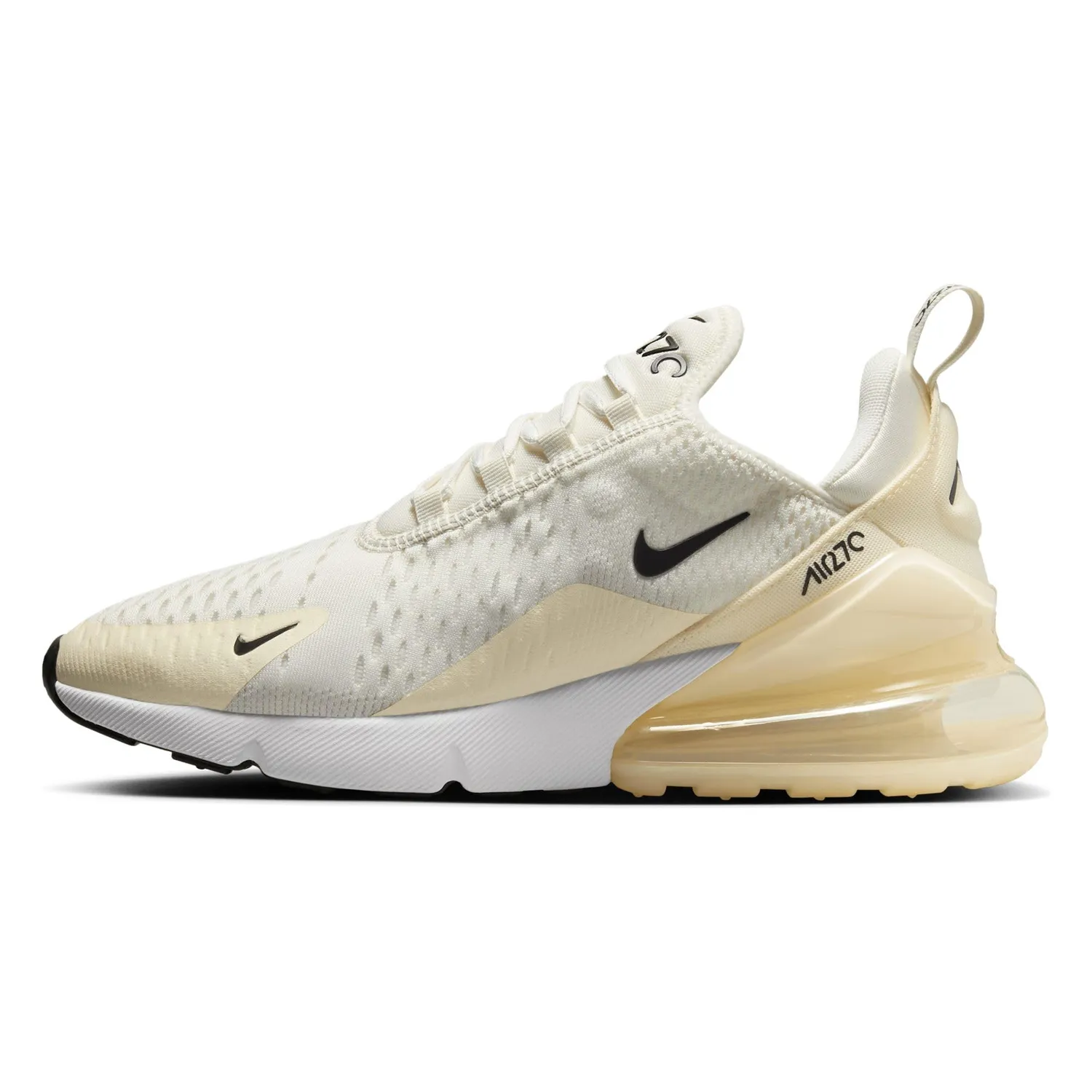 Nike Air Max 270 sneaker donna nero argento 38.5 EU