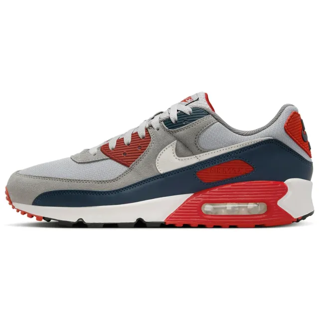 Nike Air Max 90 sneakers uomo grigio blu rosso 40.5 EU