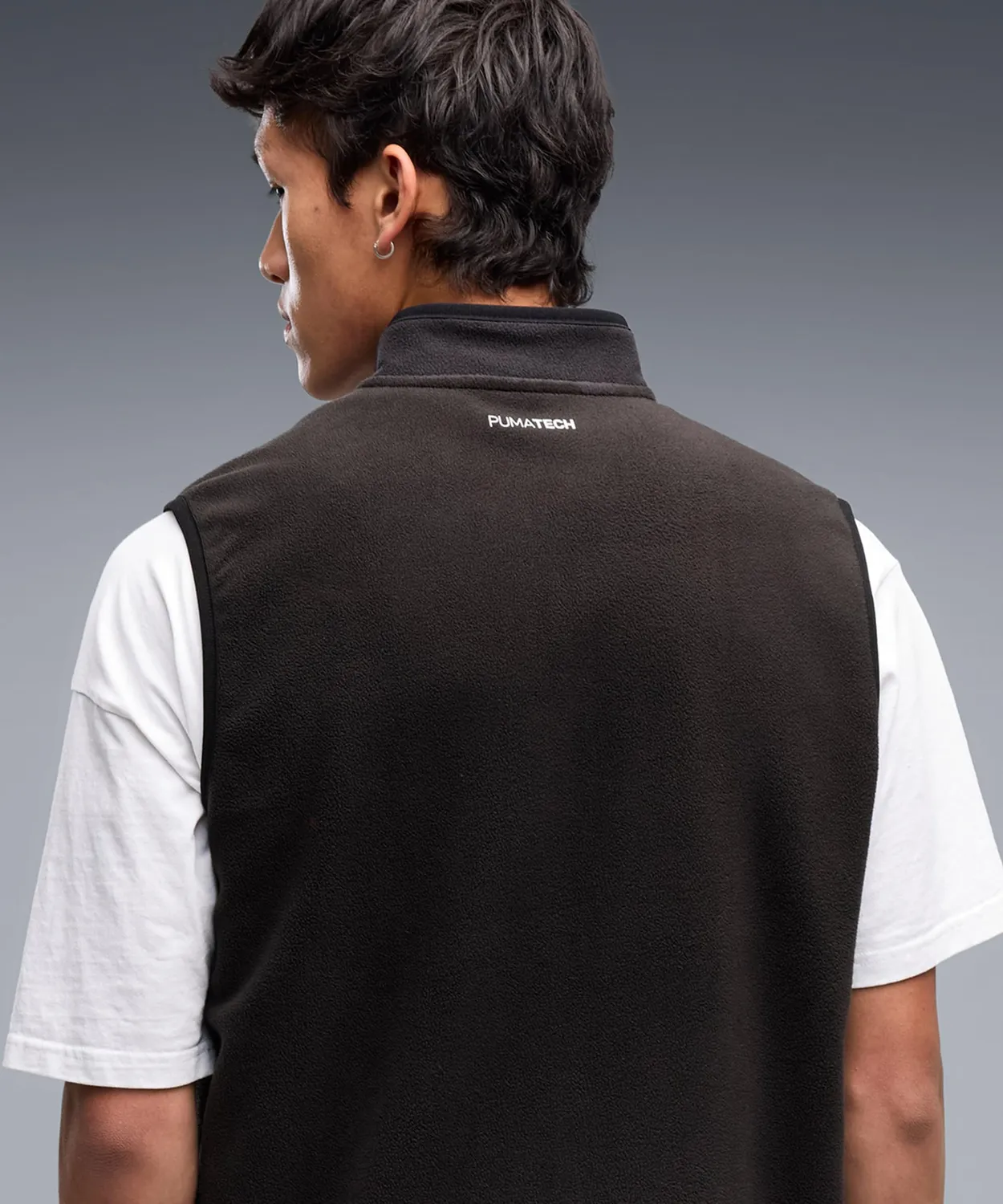 PUMA PUMATECH Polarfleece Gilet Uomo Pile