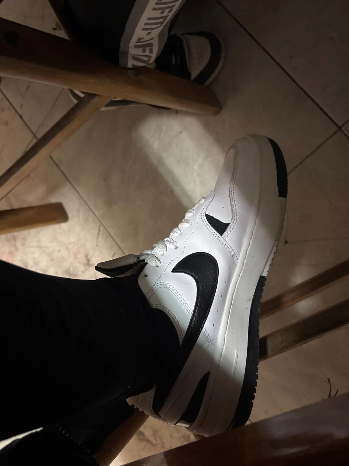 Nike Gamma Force Sneakers Donna Platform Pelle