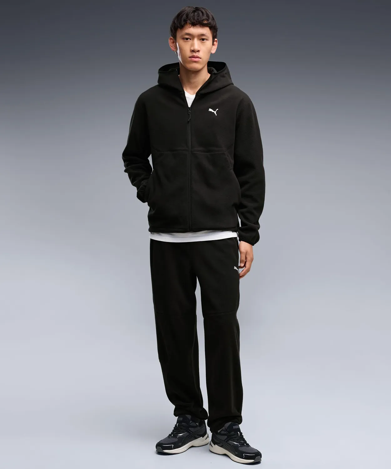 Puma Pumatech Polarfleece Full-Zip felpa pile uomo