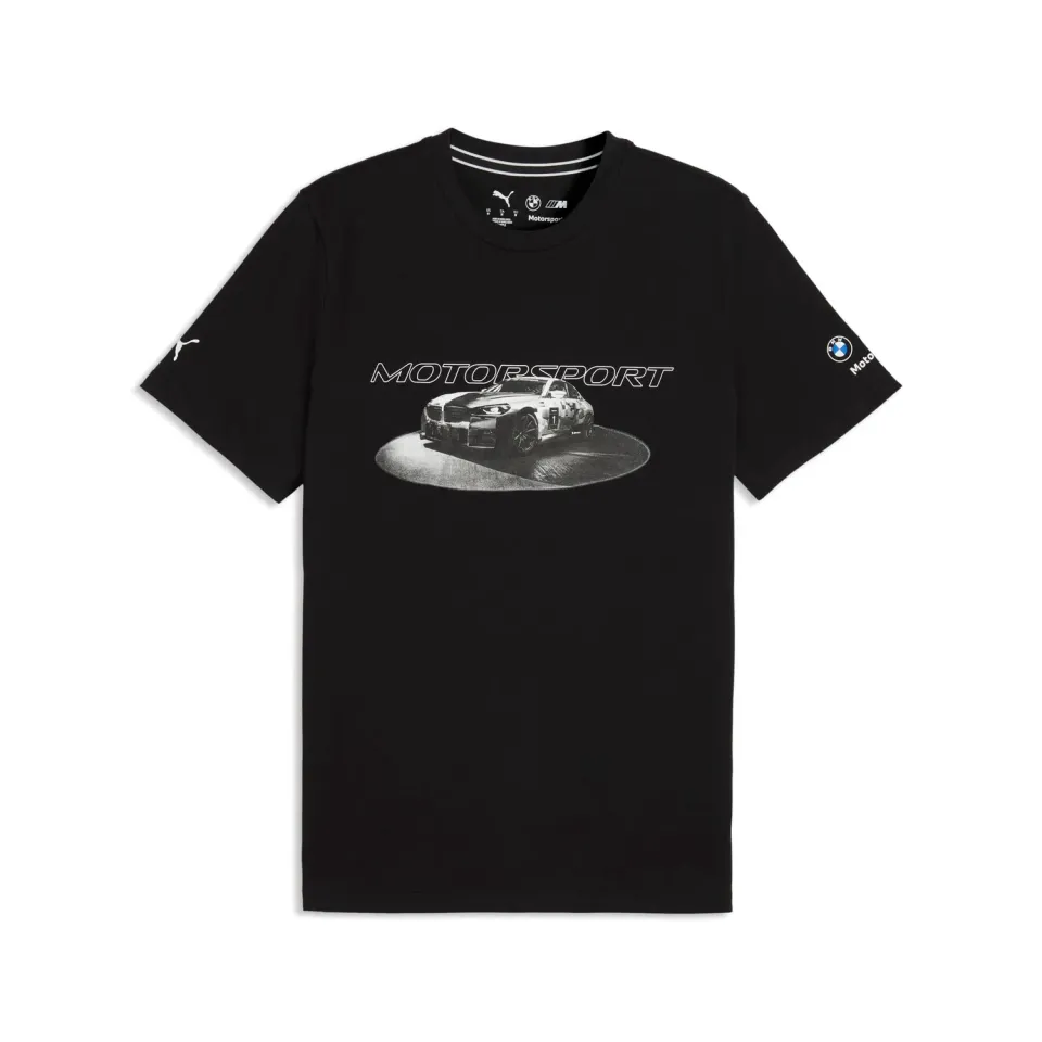 Puma BMW MMS Ess Graphic 2026 t-shirt Puma Black grafica