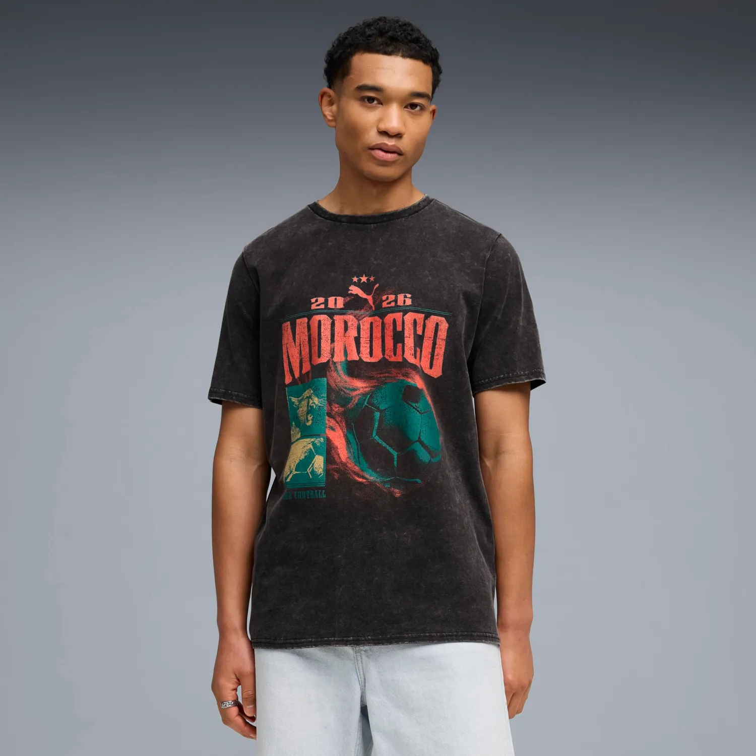 Puma Fanpack 90s Tee maglietta uomo calcio cotone
