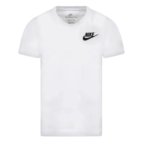 Nike Dri-Fit Felpa Zip Bambino 6-7 Anni Bianca Training