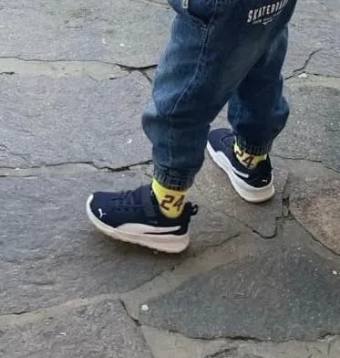 Puma Anzarun Lite sneakers bimbi bianco 22 EU