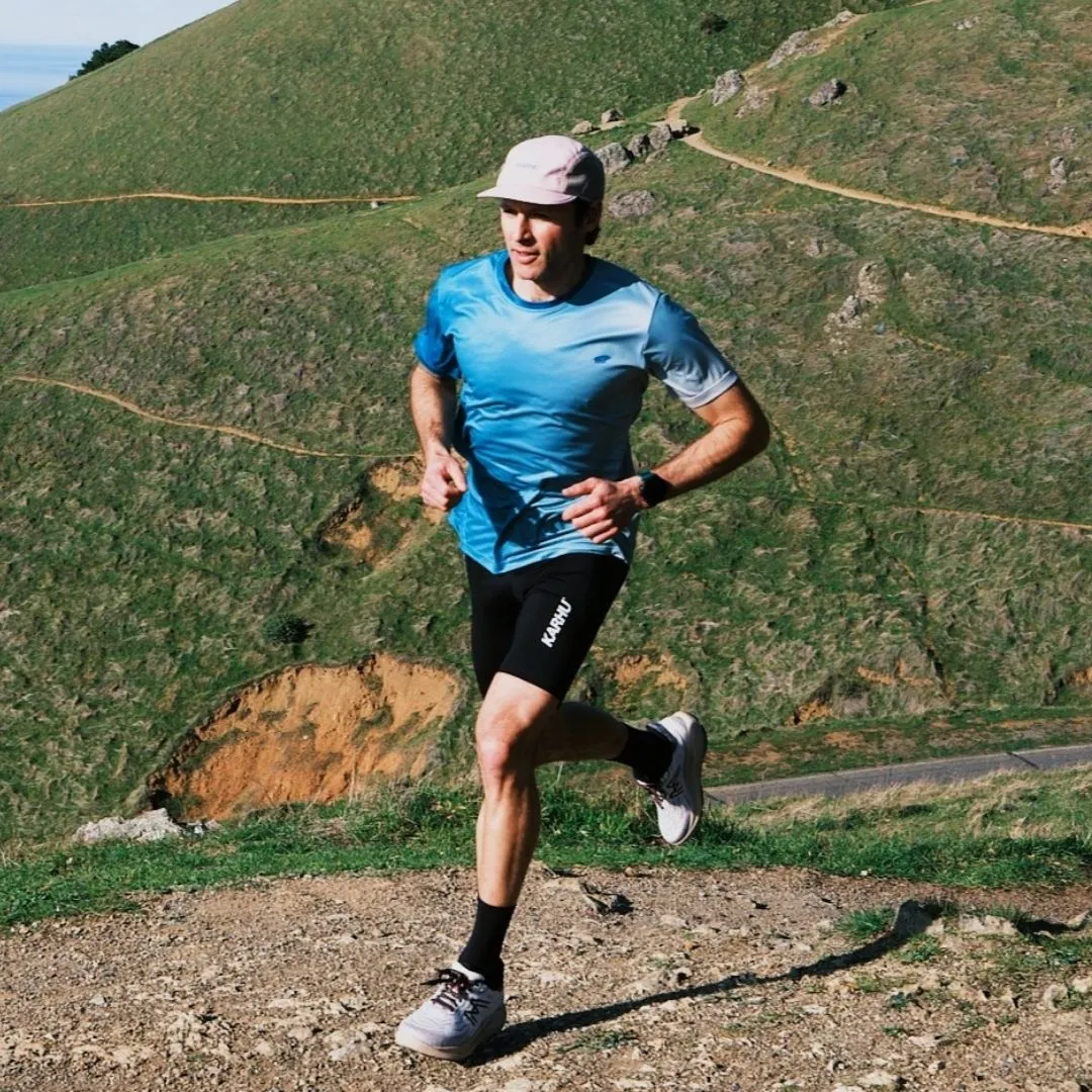 Karhu Running maglietta uomo Gradient Moroccan Blue traspirante