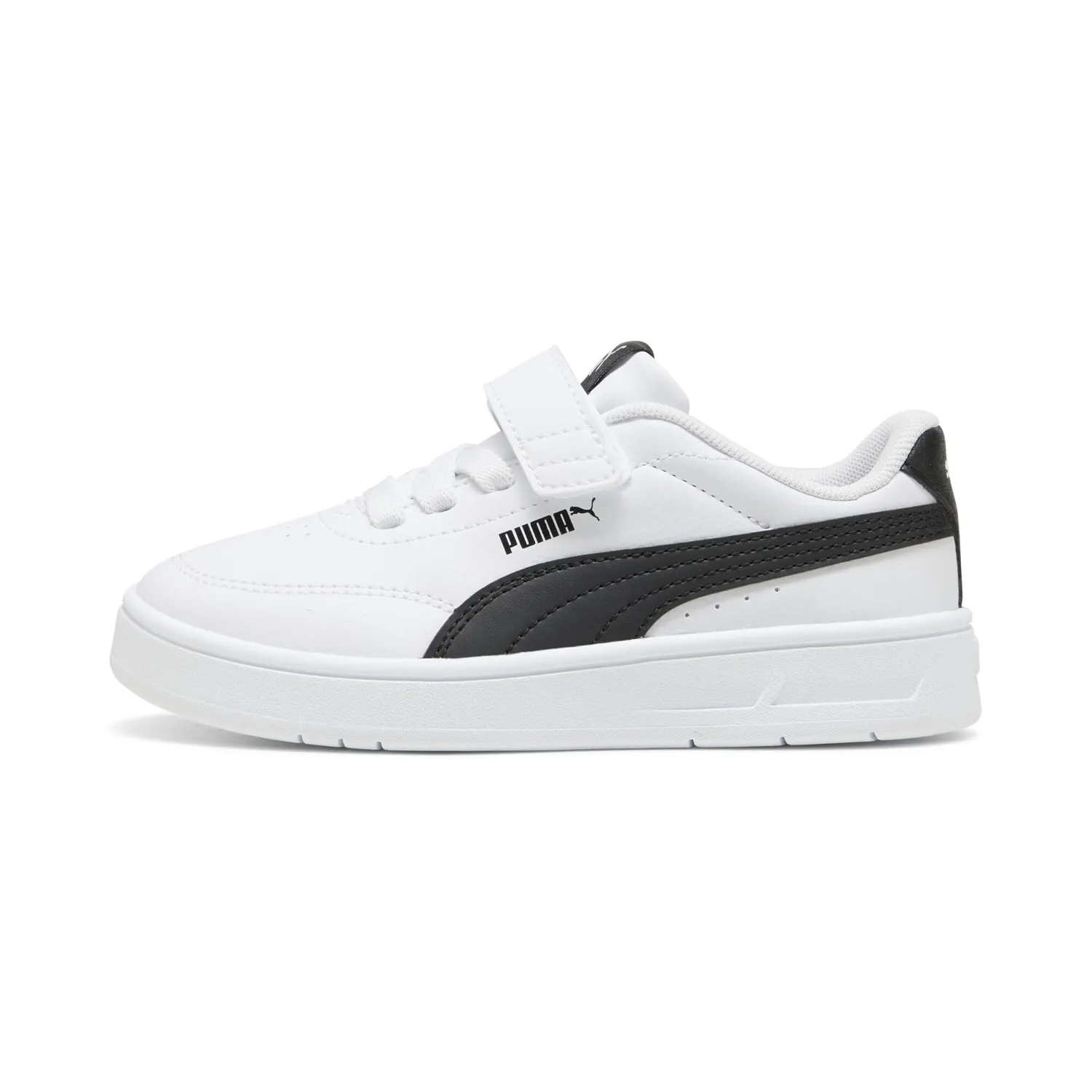 PUMA Court Classic Clean AC+ PS sneakers bambino bianche