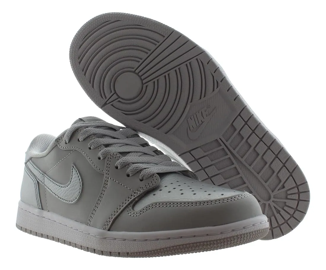 Nike Air Jordan 1 sneaker basse 44.5 EU bianche grigie
