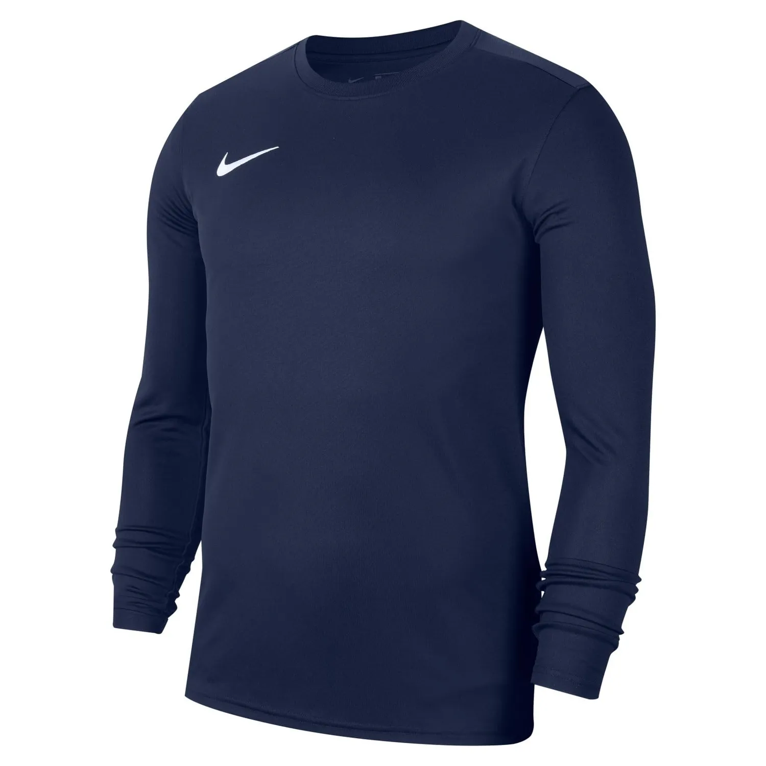 Nike Park VII maglia calcio bambino manica lunga bianco nero