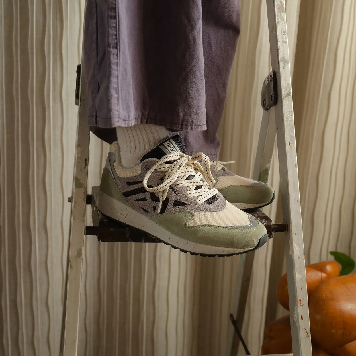 Karhu Legacy 96 Tea sneakers beige nere intersuola speckled