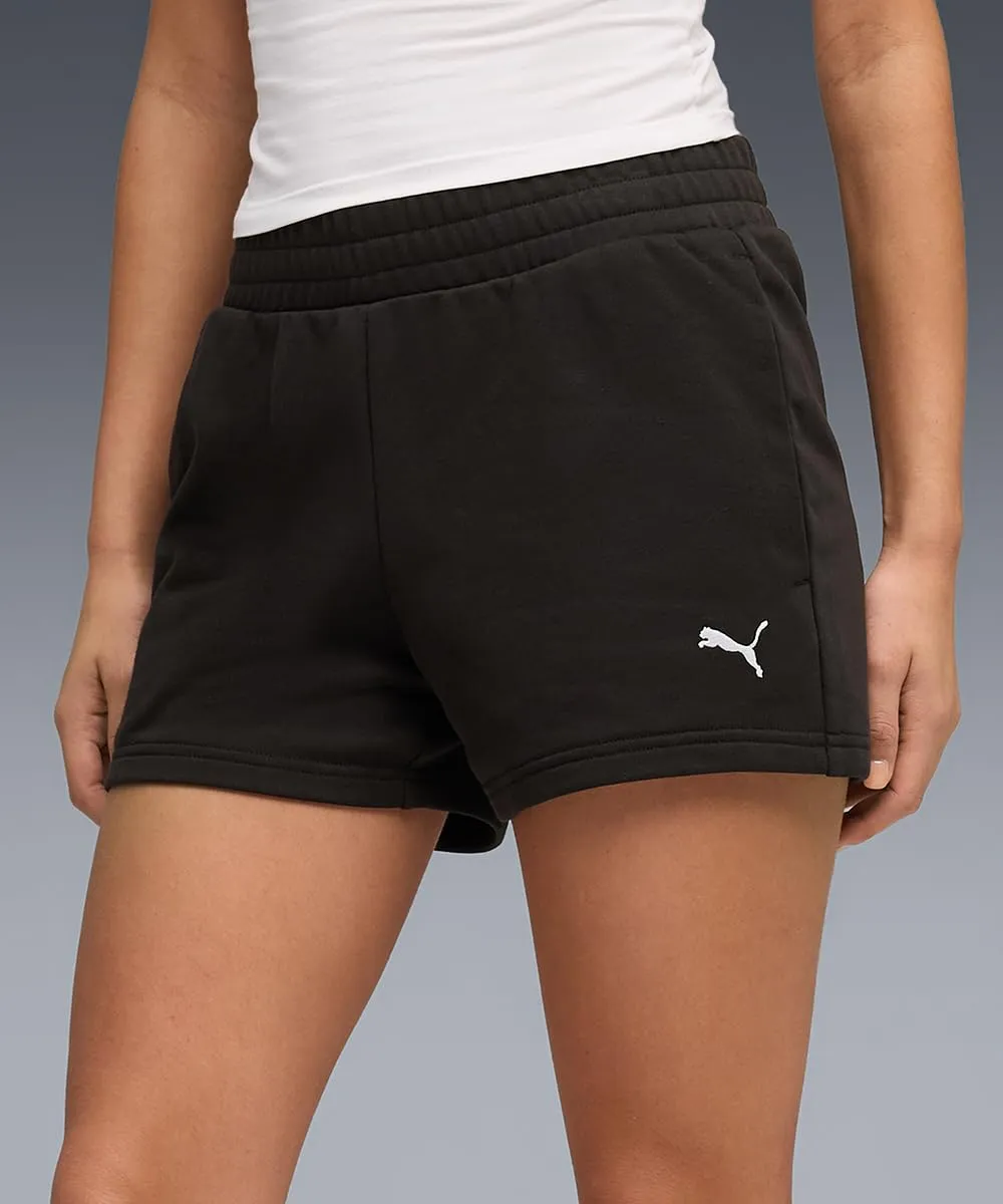 Puma Ess Cat Logo 4'' Shorts TR pantaloncini donna maglia