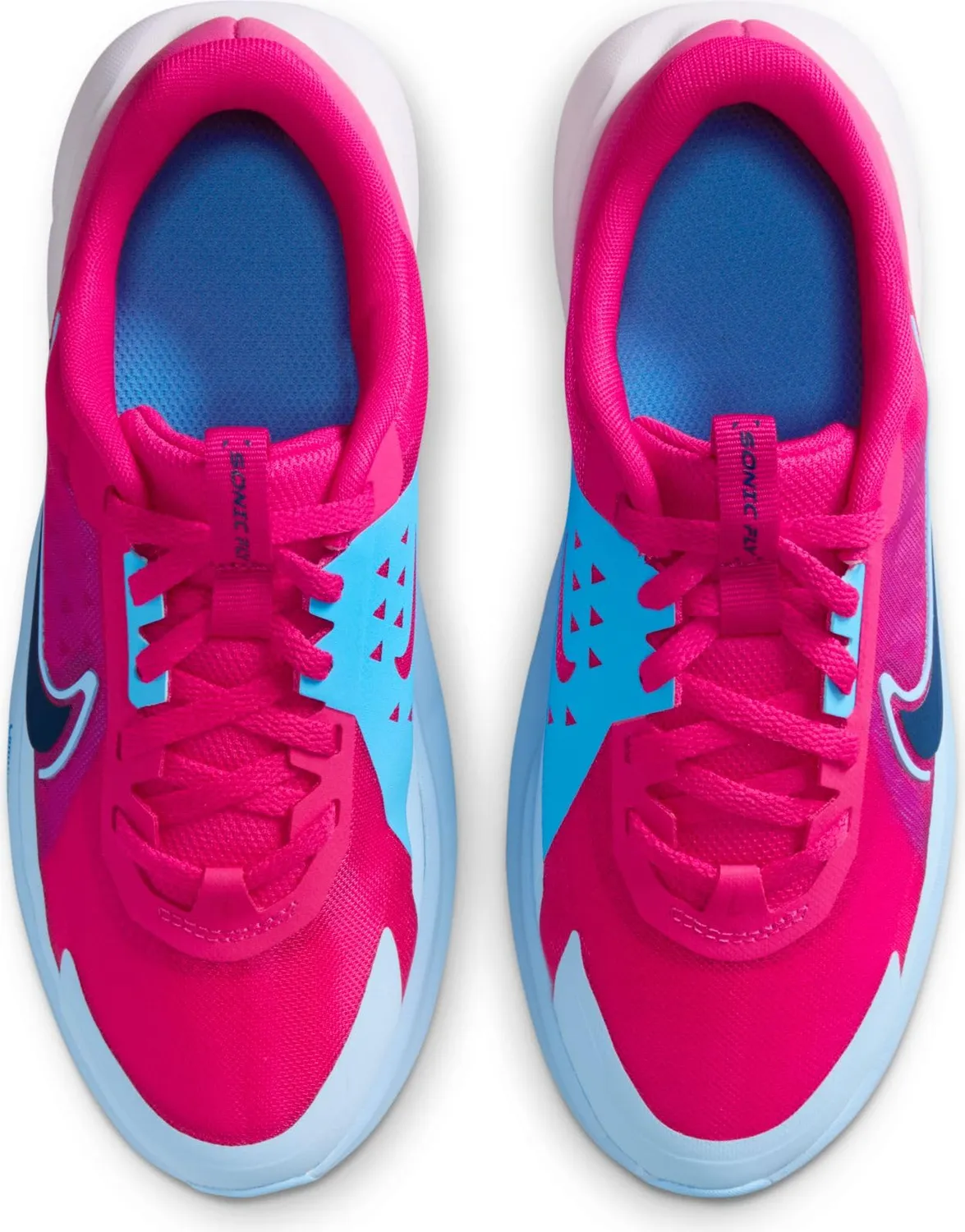 Nike Sonic Fly scarpe corsa bambino 36 EU rosa blu