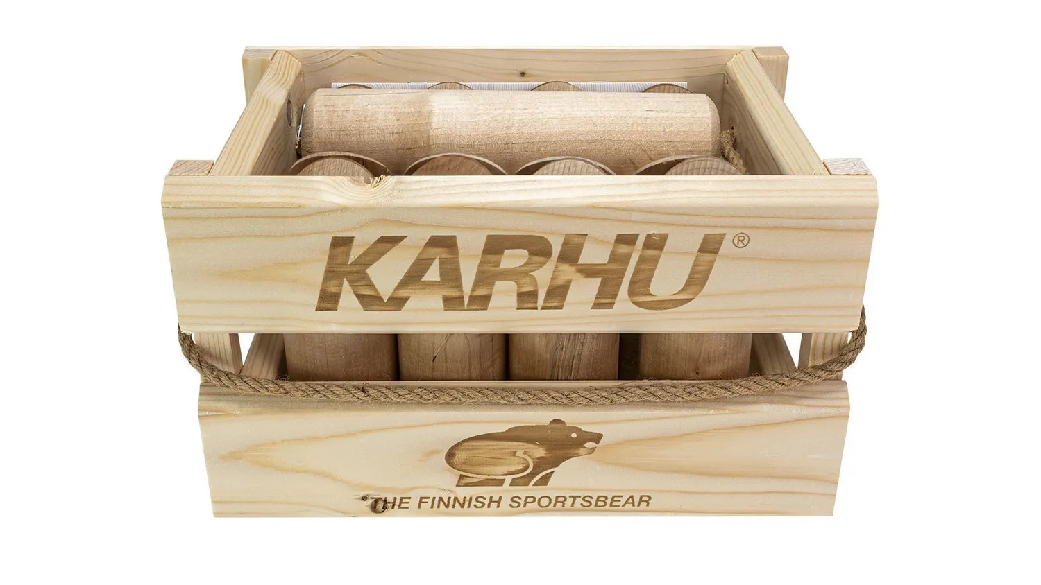 Karhu X Molkky Set gioco in legno betulla Finlandia