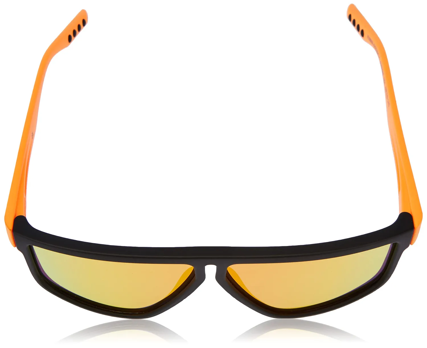 Puma PU 0286 S 004 occhiali da sole nero arancio sportivi