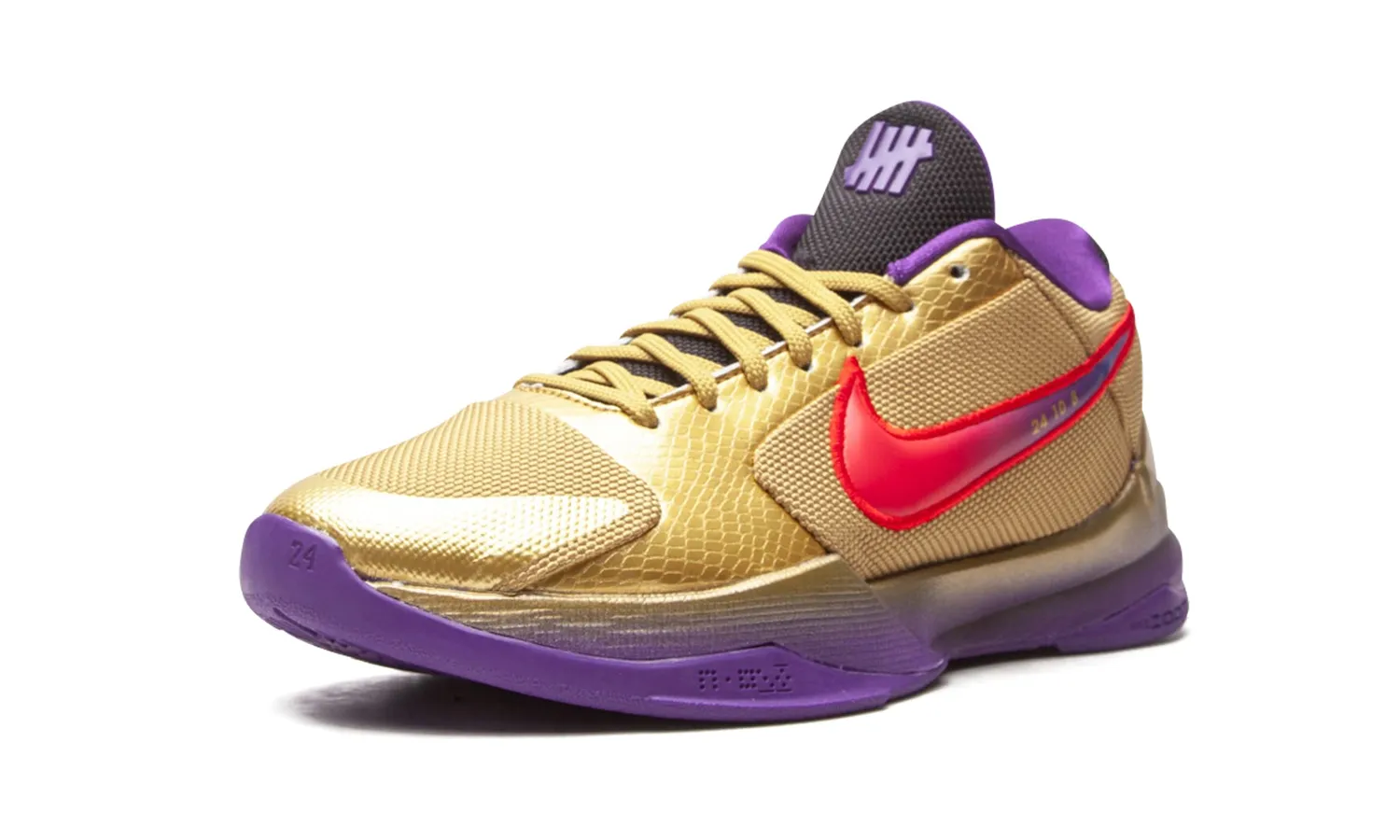 Nike Kobe 5 Protro scarpe basket oro viola bianco