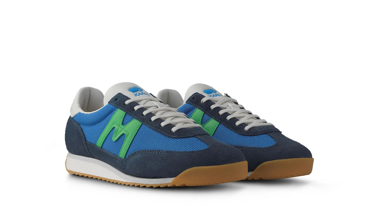 Karhu Mestari 76 sneakers Vintage Indigo Poison Green mesh