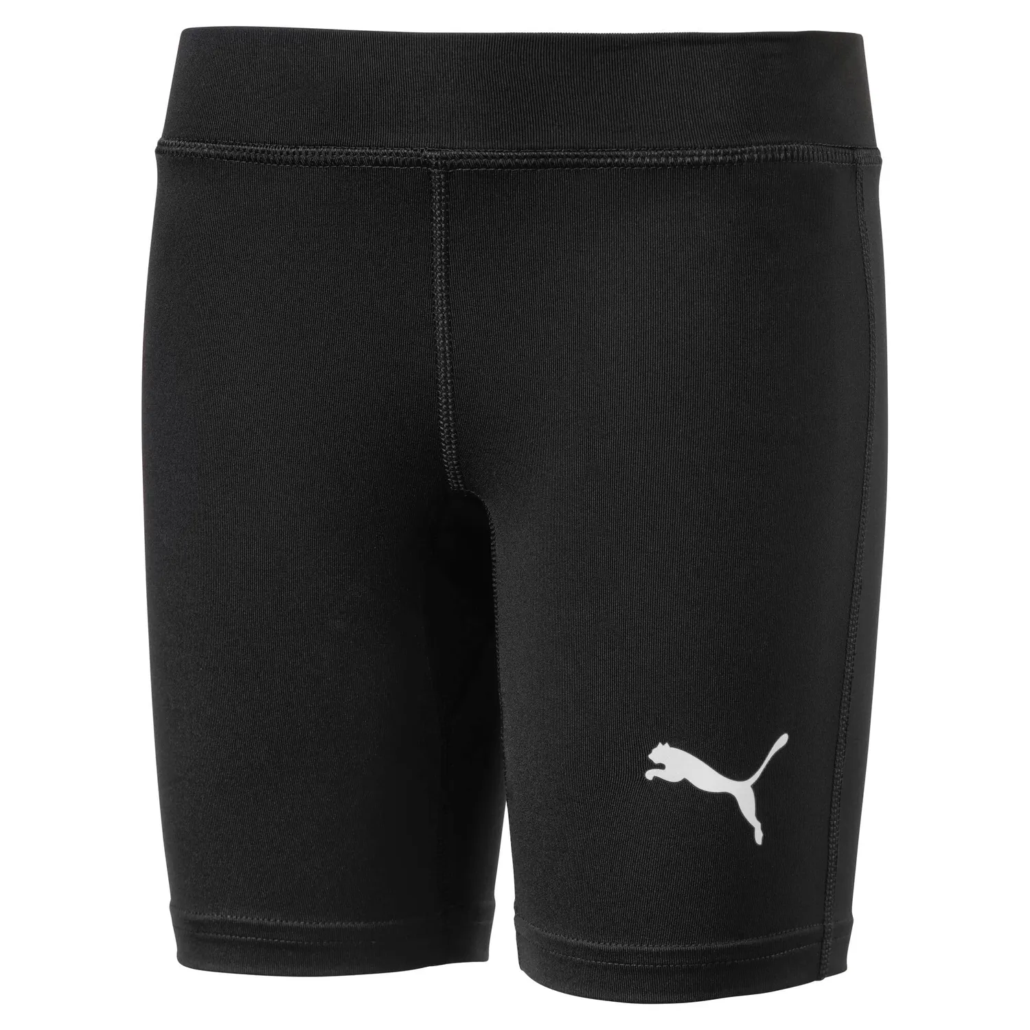 Puma Liga Baselayer pantaloncini termici bimbo bianchi 128