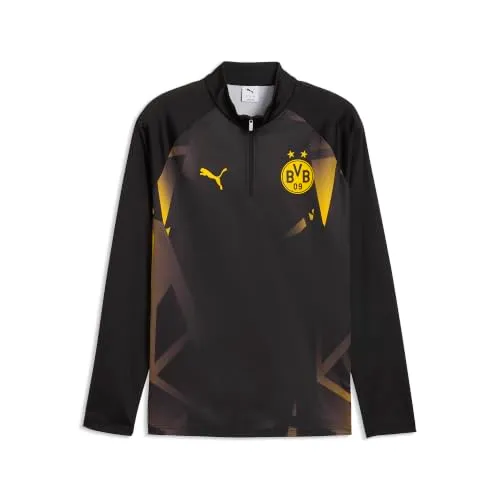 Puma Borussia Dortmund Warm Up 1/4 Zip maglia allenamento