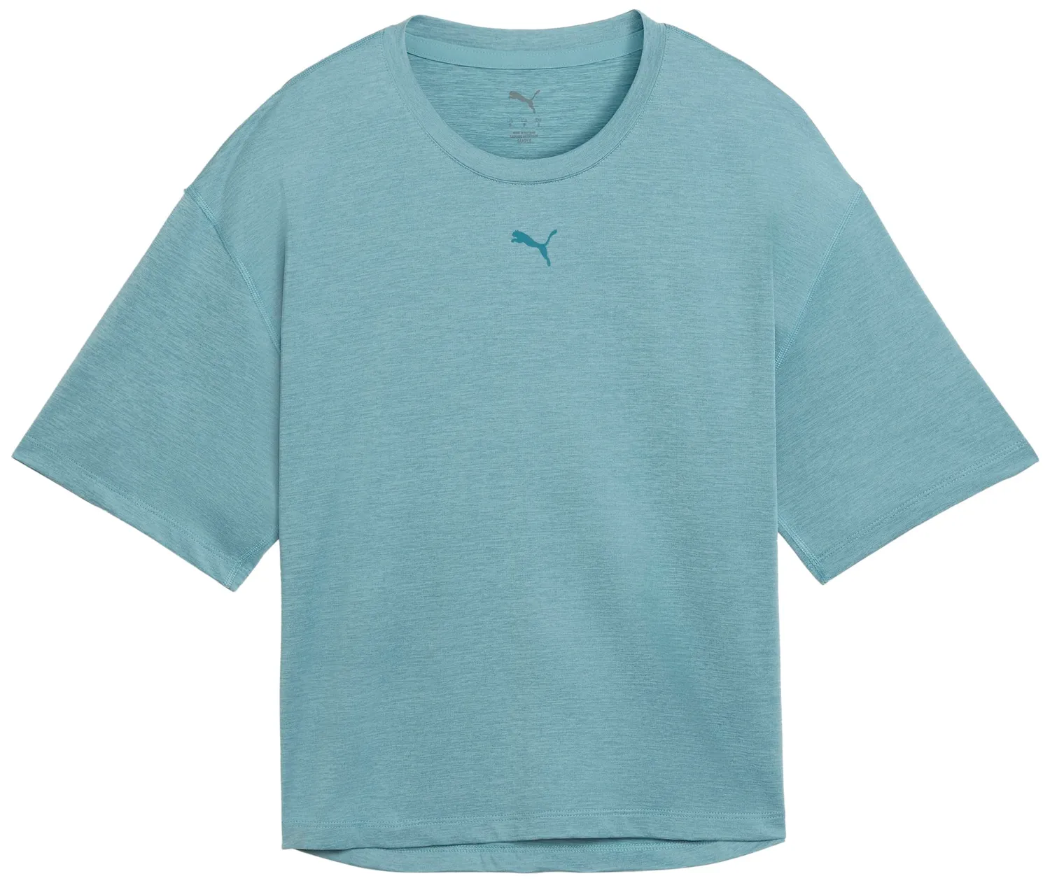 Puma Cloudspun Relaxed Tee maglietta fitness bordeaux