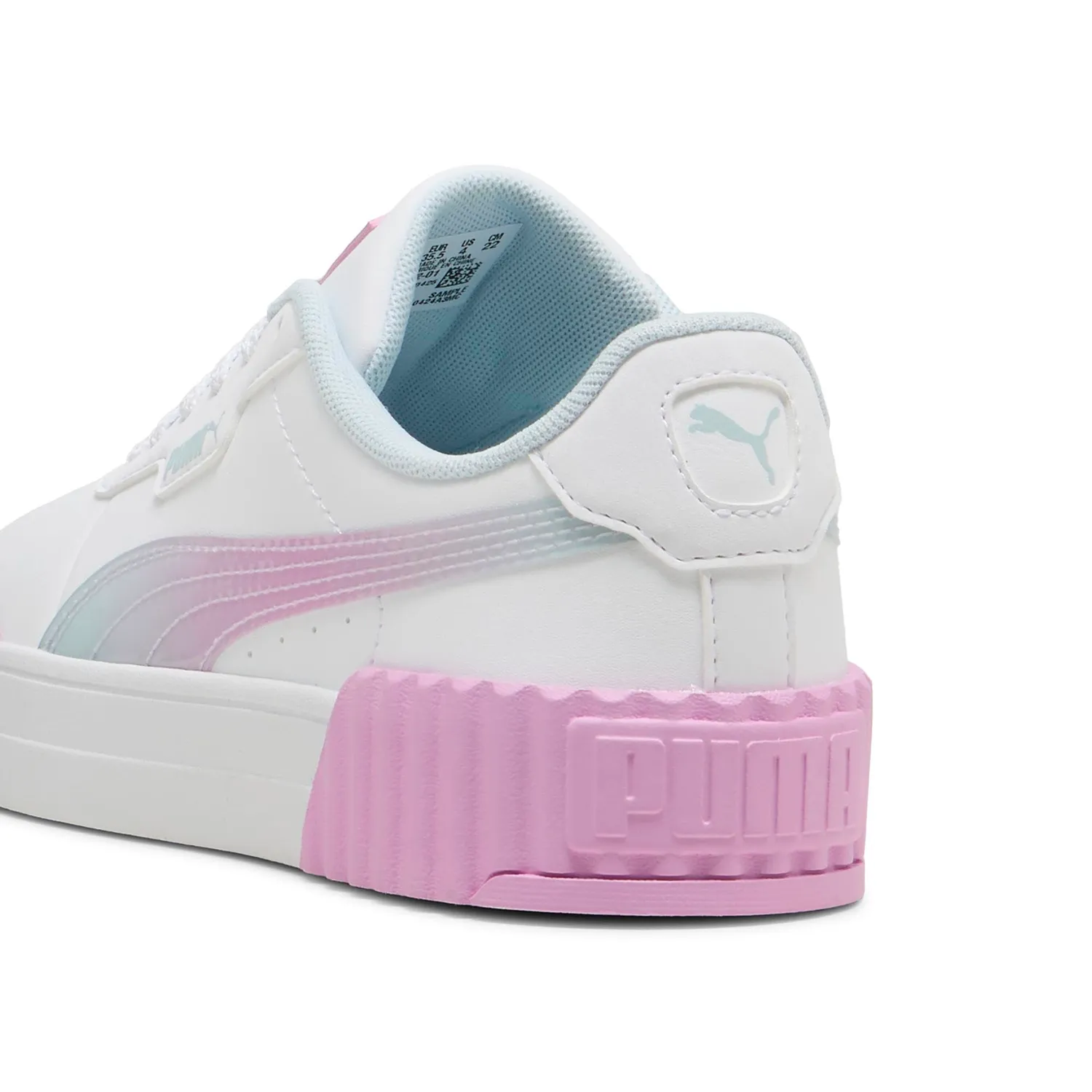Puma Carina 3.0 Faded Glow Jr sneakers bianco Mauve Glow