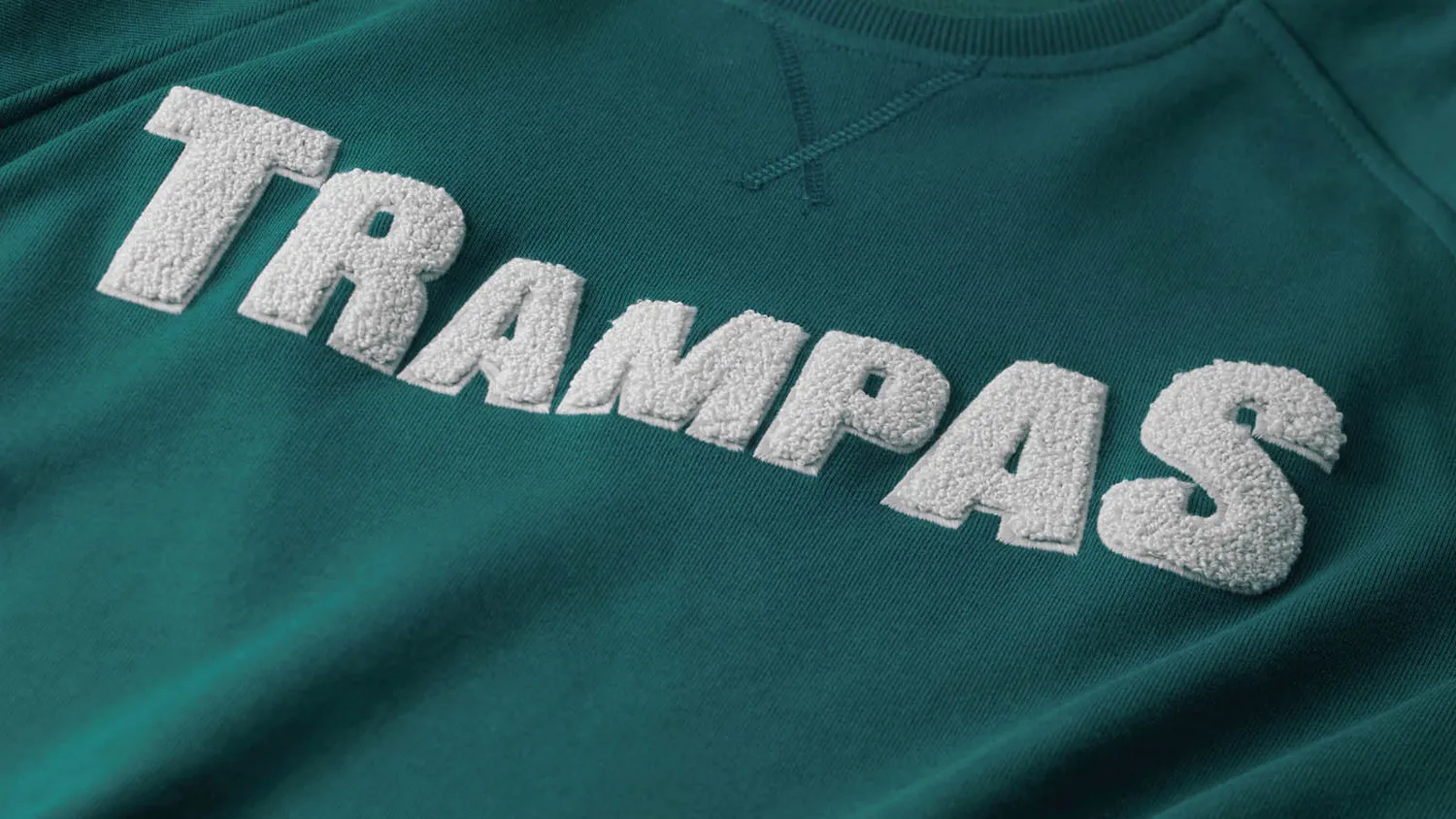 Karhu Trampas Logo felpa unisex verde cotone