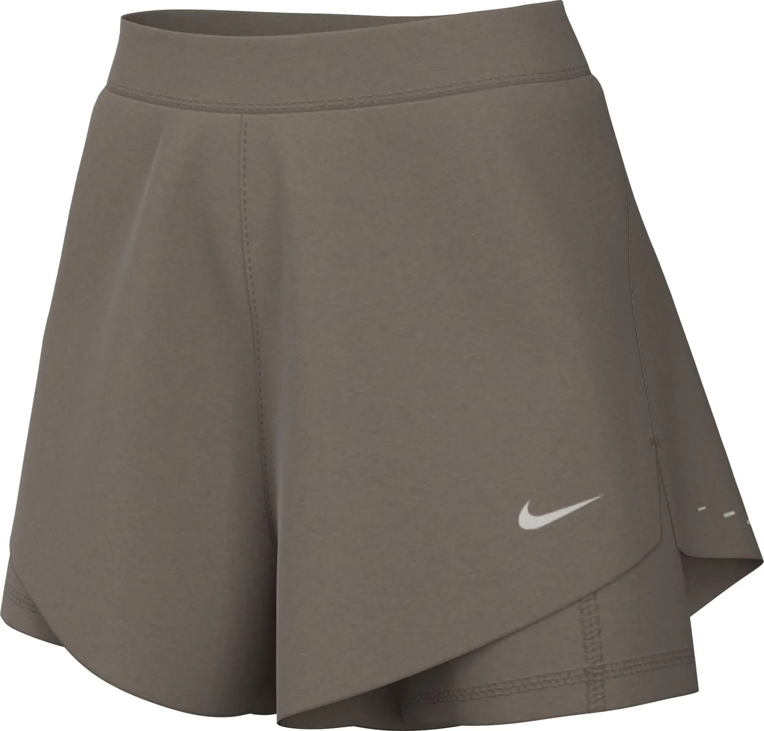 Nike Swift shorts running donna S neri 2 in 1