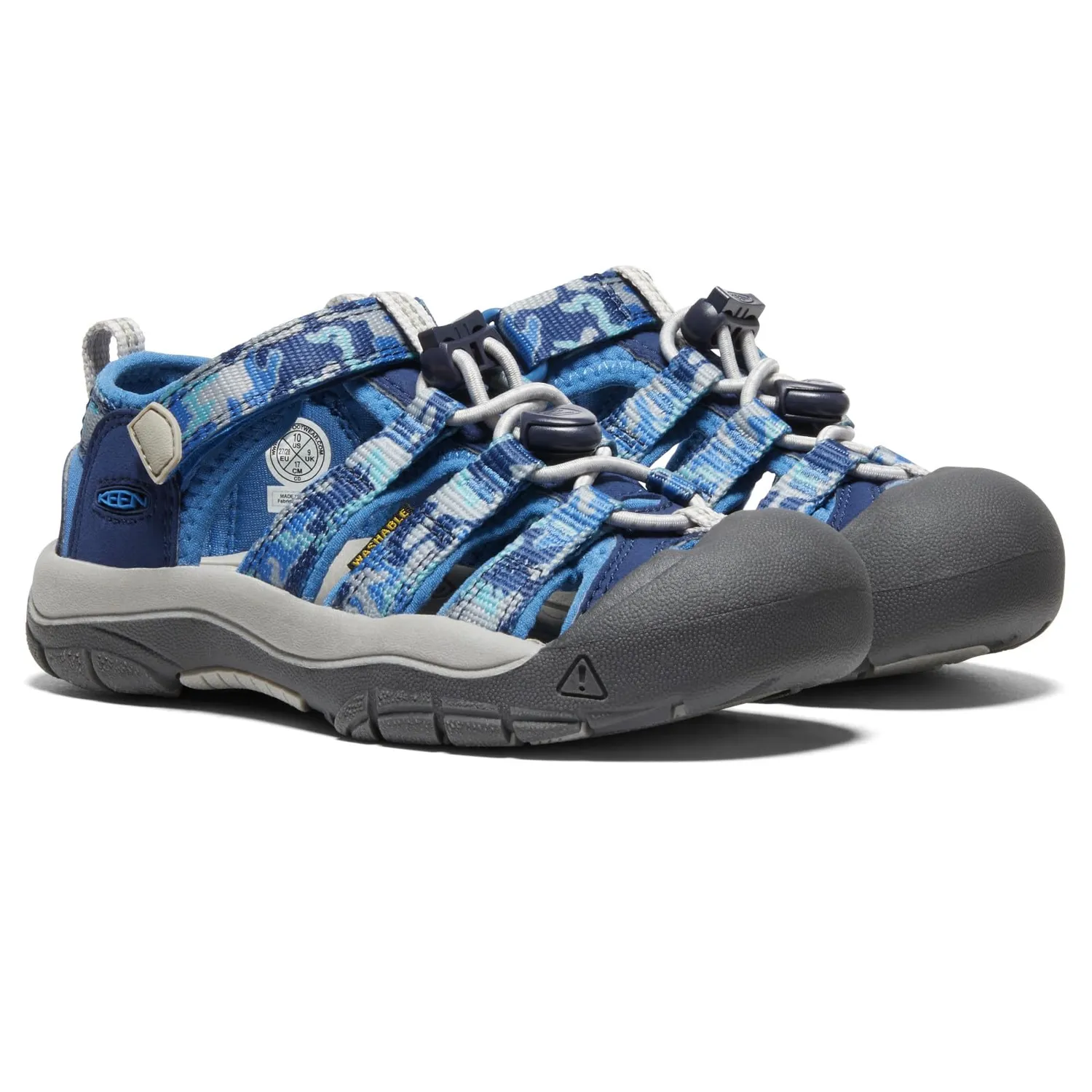 Keen Newport H2 sandali bambini 27/28 EU camo blu