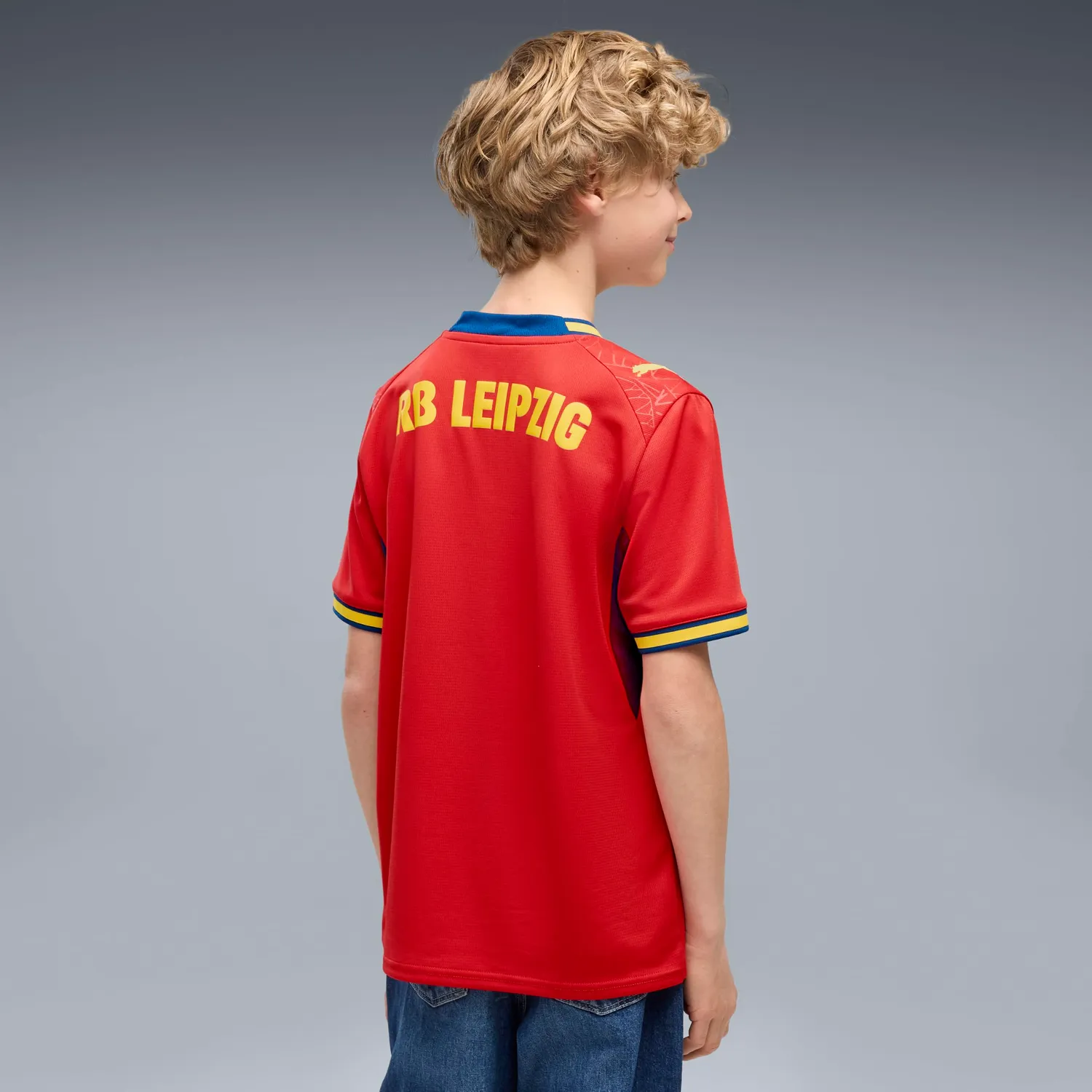 Puma RB Leipzig Replica Jr 26/27 maglia bimbo rossa