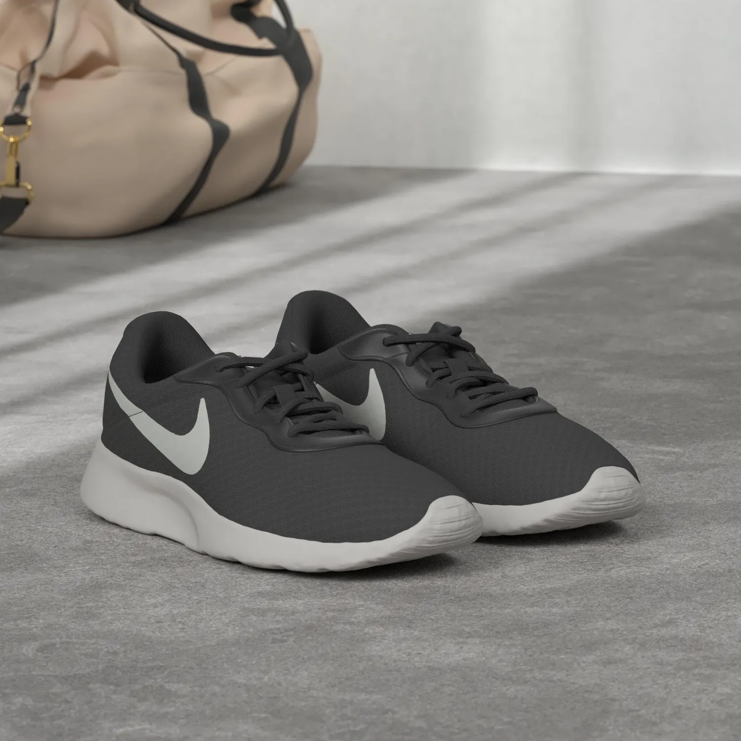 Nike Tanjun scarpe da ginnastica uomo 43 EU grigie traspiranti