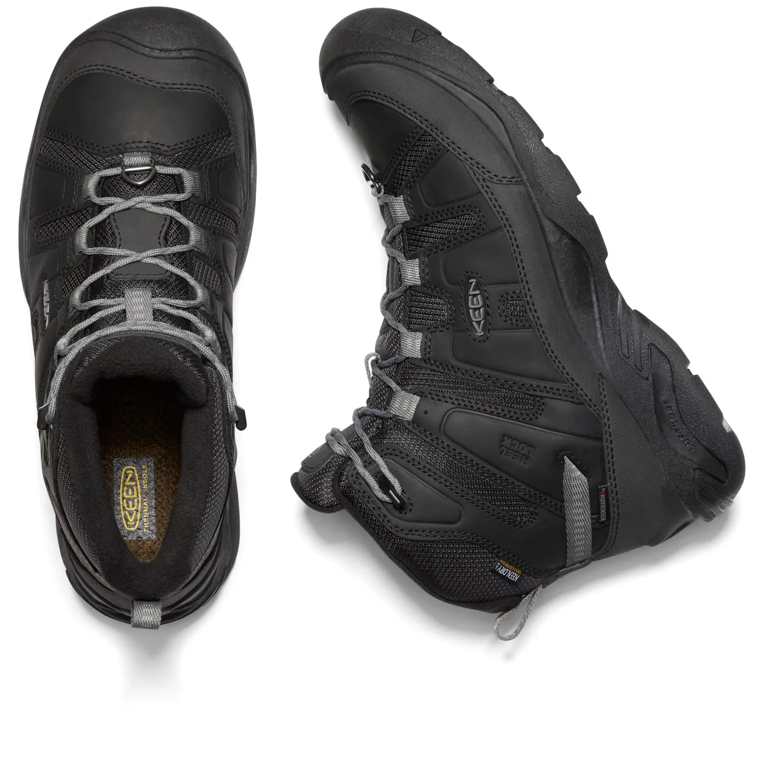 Keen Circadia Mid Polar 44 EU stivali escursionismo impermeabili