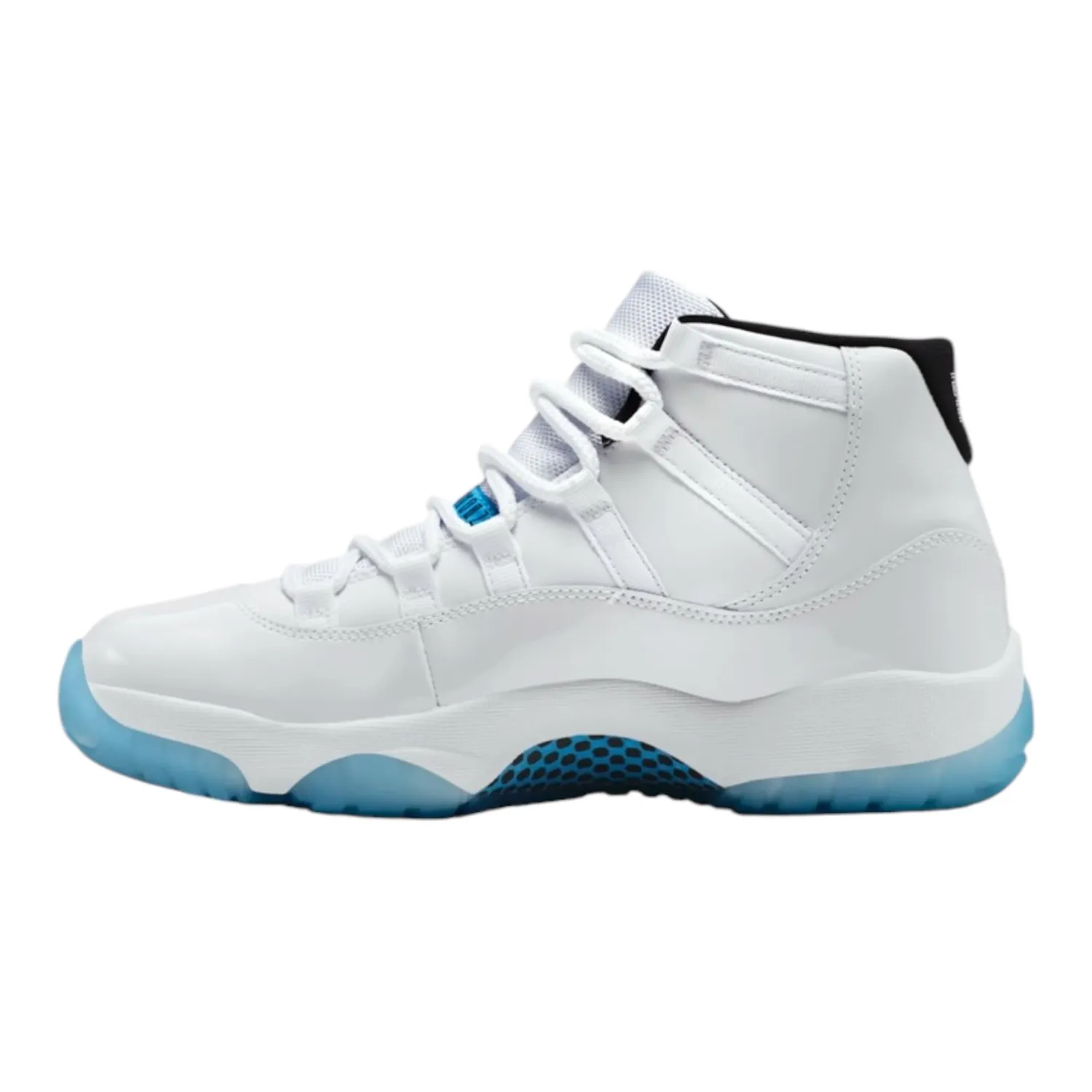 Jordan 11 Retro basket uomo bianco blu nero 45.5 EU