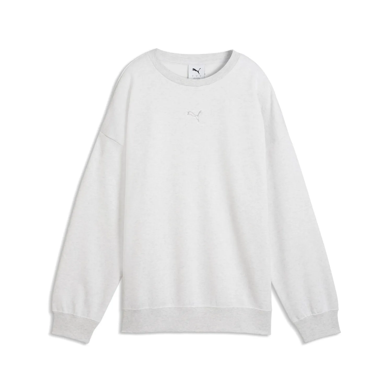 PUMA Essentials felpa donna oversize girocollo