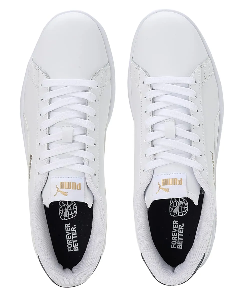 Puma Smash V2 L Sneakers 36 EU Bianche Pelle Uso Quotidiano