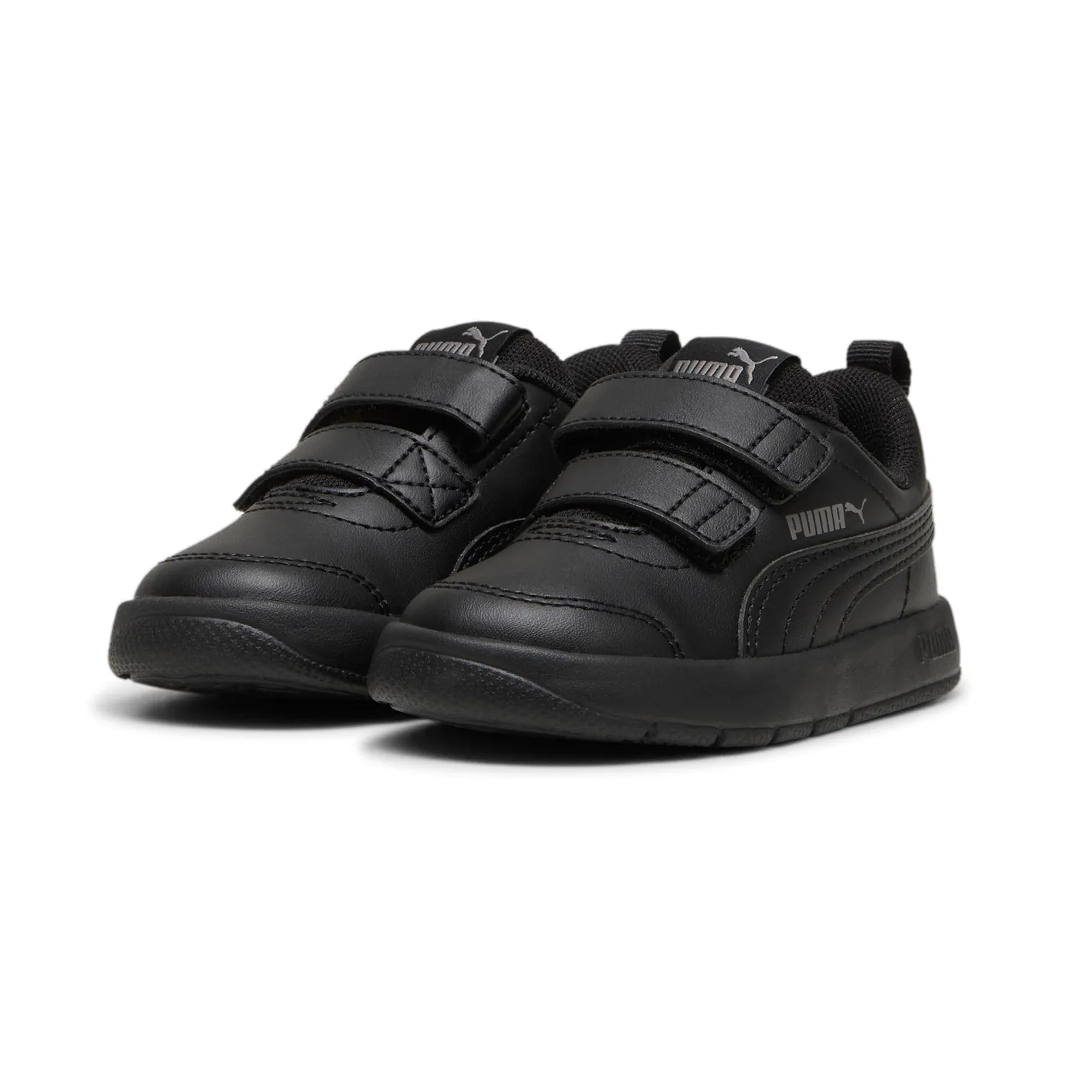 Puma Courtflex V3 V Inf sneakers bimbi nero cast iron