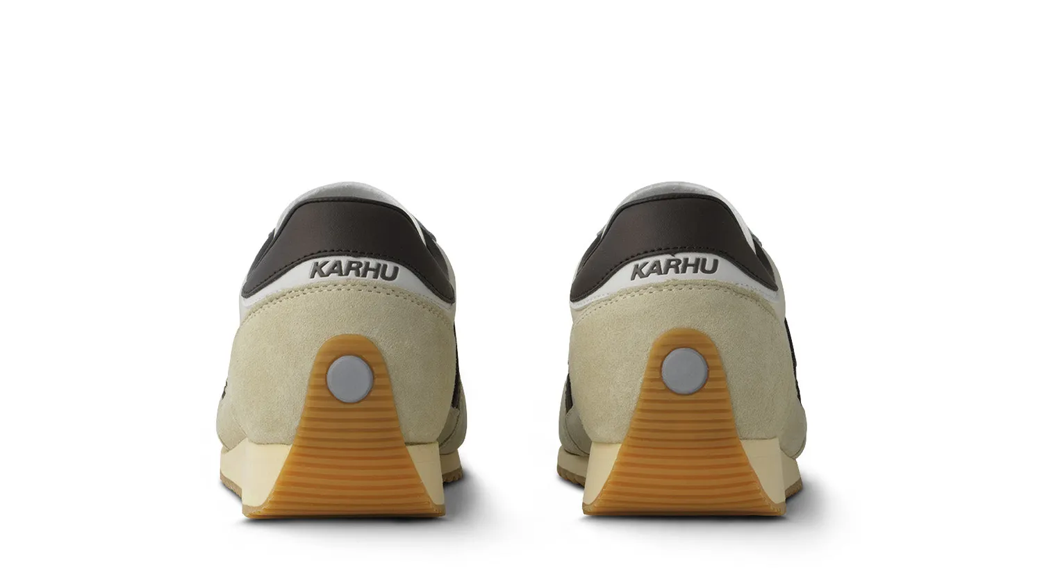 Karhu Mestari 76 sneakers Gravel Chocolate pelle