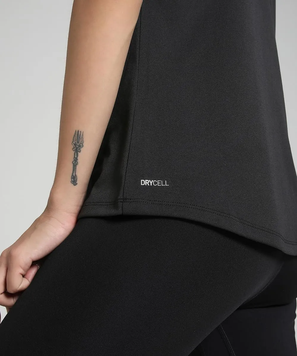 Puma Essential V-Neck maglietta taglia S nera