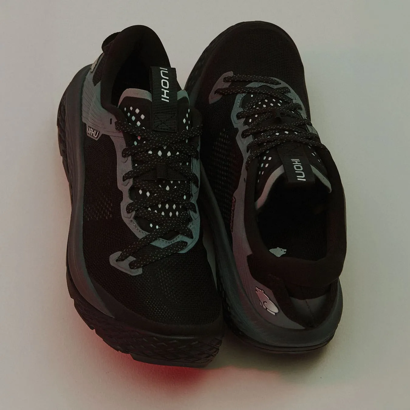 Karhu Ikoni Trail WR scarpe trail uomo nere impermeabili