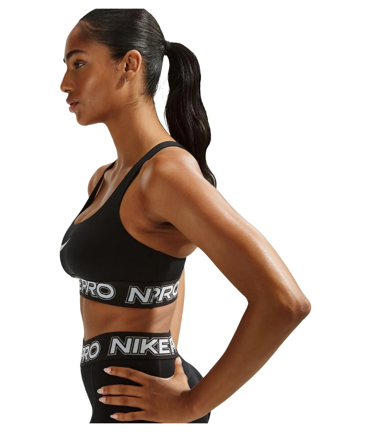 Nike Pro reggiseno sportivo donna L nero