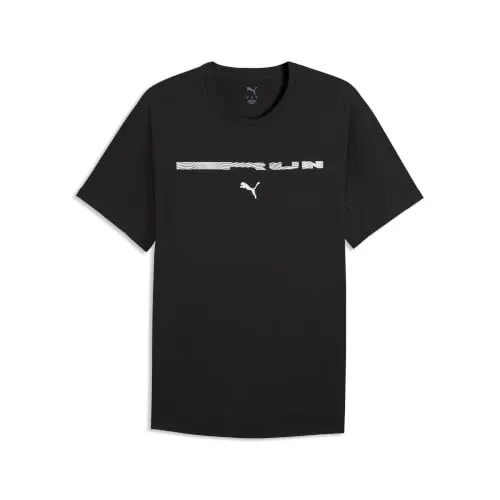 Puma Run Brightstride Cloudspun t-shirt nera
